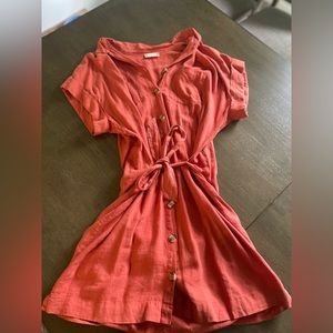 Altar’d state button up loose dress